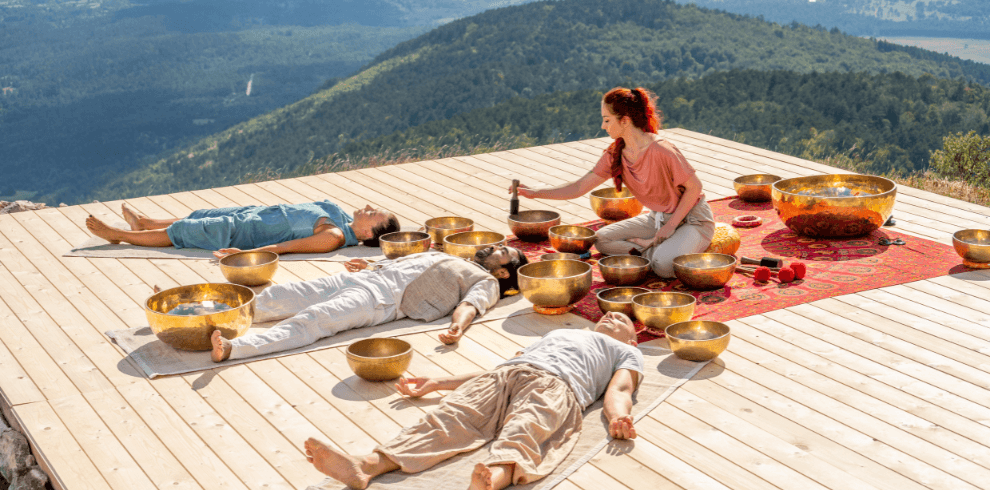 sound healing session