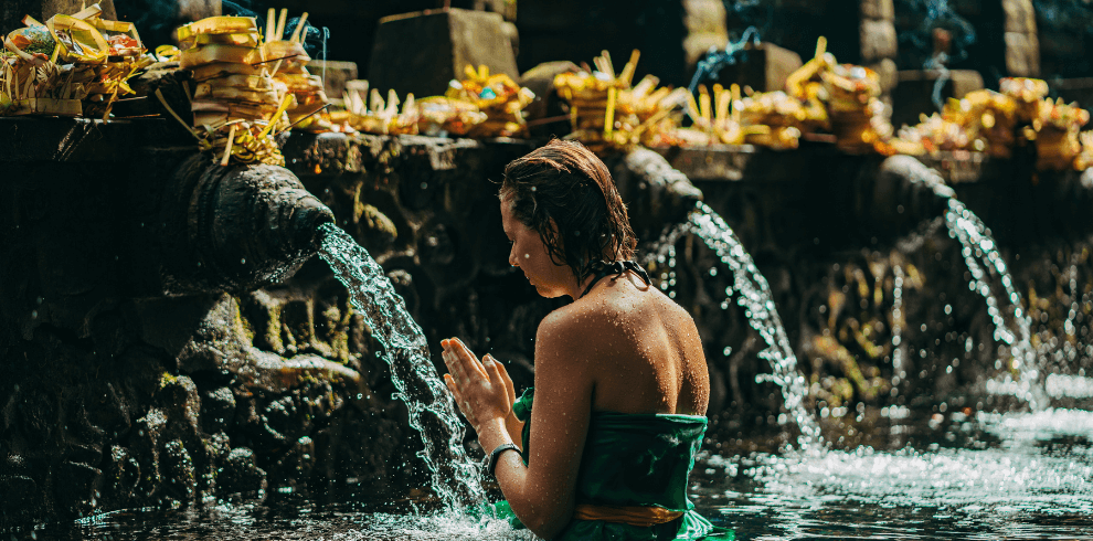 Self Renewal and Restore, Water Purification in Bali